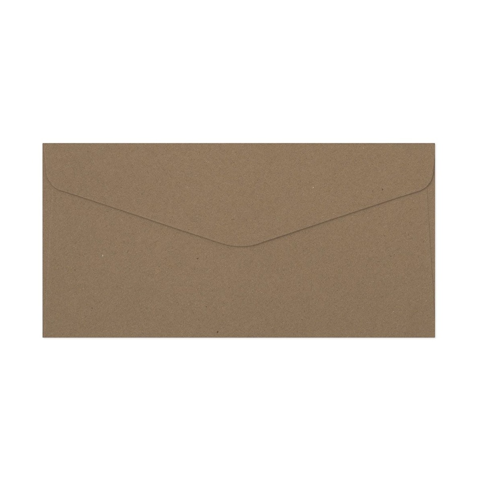 Ümbrik 110mm x 220mm 10tk Kraft tumebeež.jpg