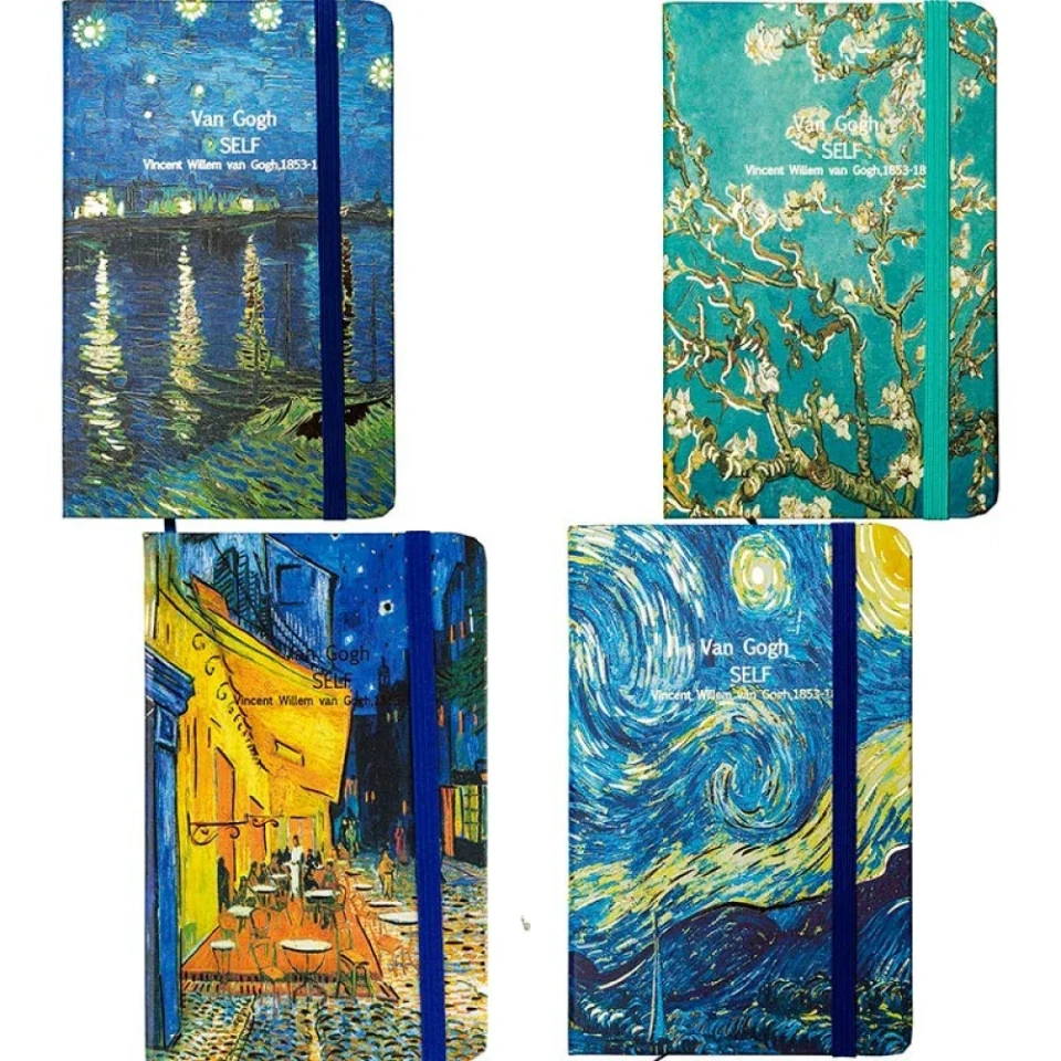 Jooneline märkmik A6 Vincent van Gogh 80lk.webp