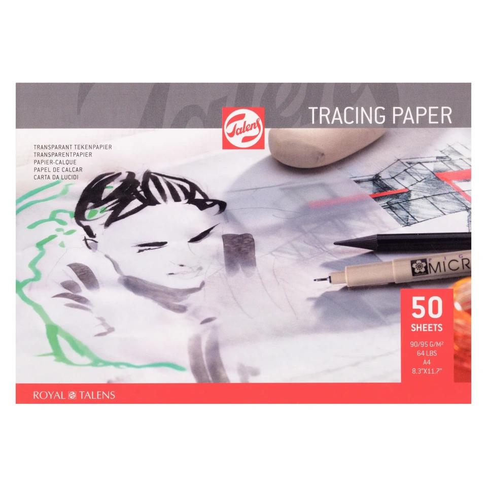 Kalka plokk Talens 50lk A4-90g.webp