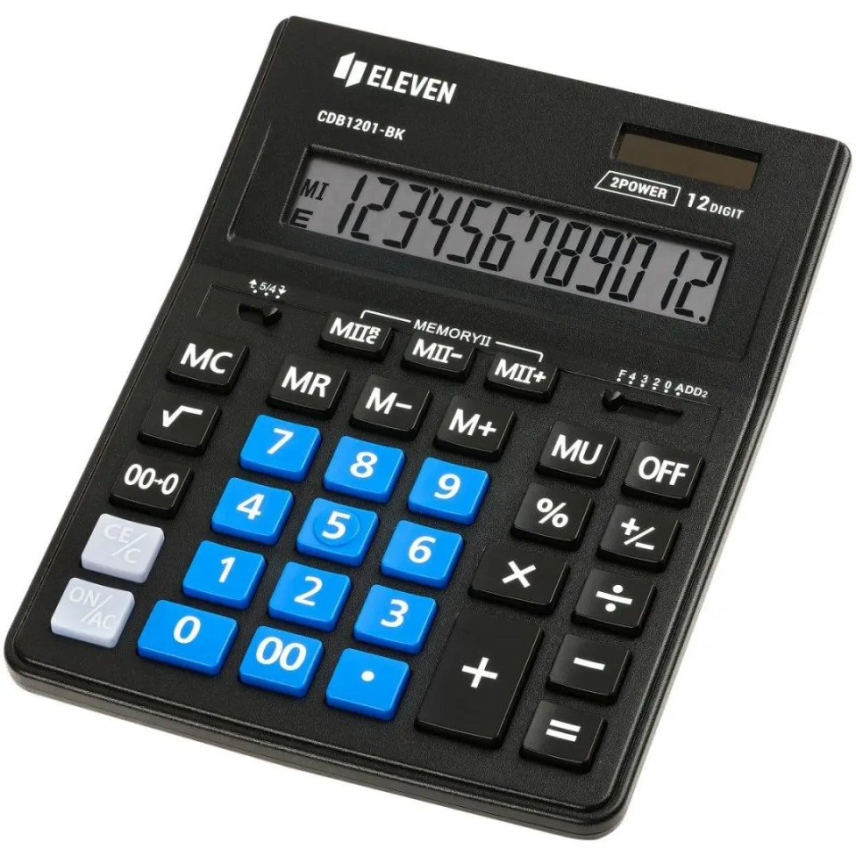 Kalkulaator Eleven CDB1201-BK.webp
