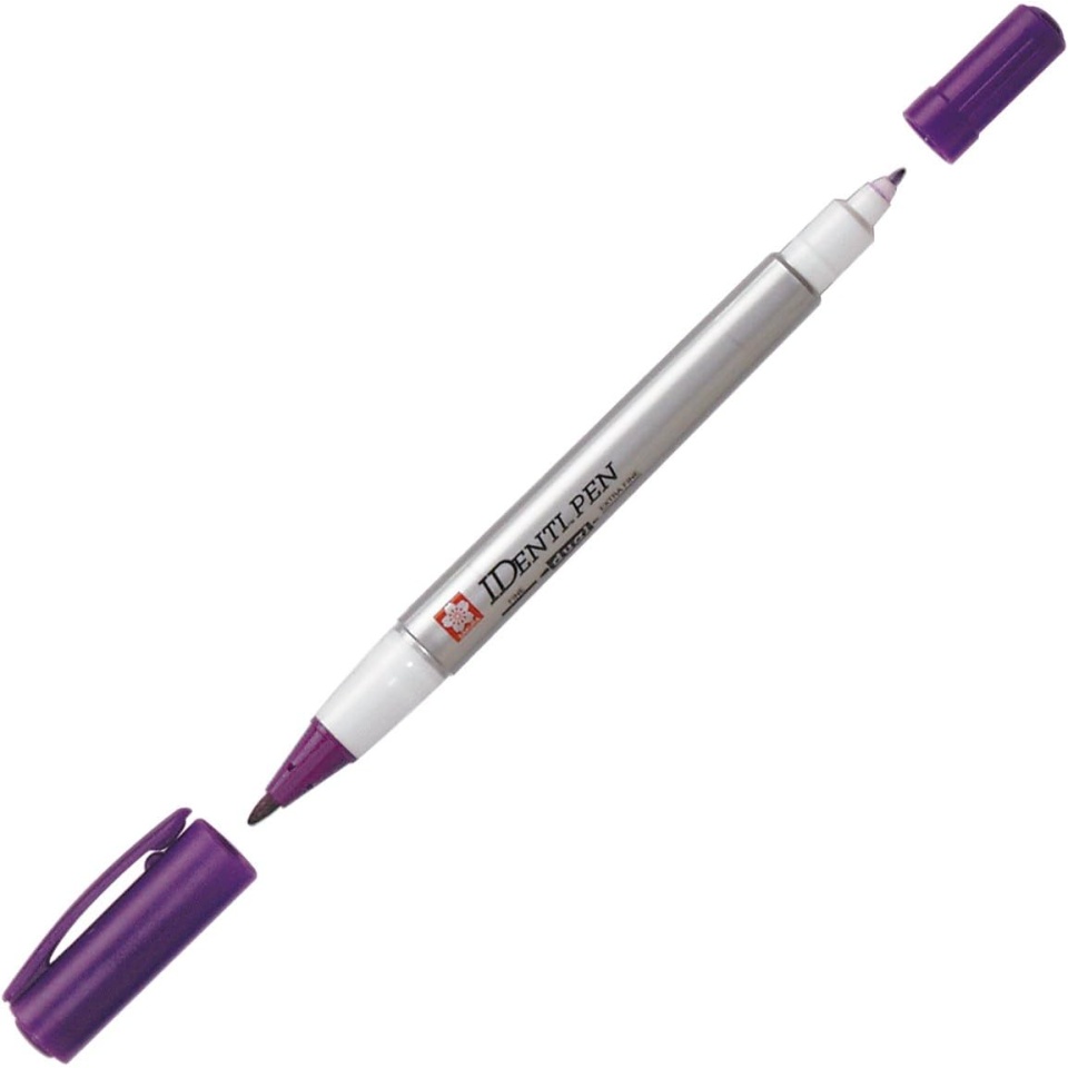 Marker Sakura Identi-Pen, kahe otsaga, lilla.jpg