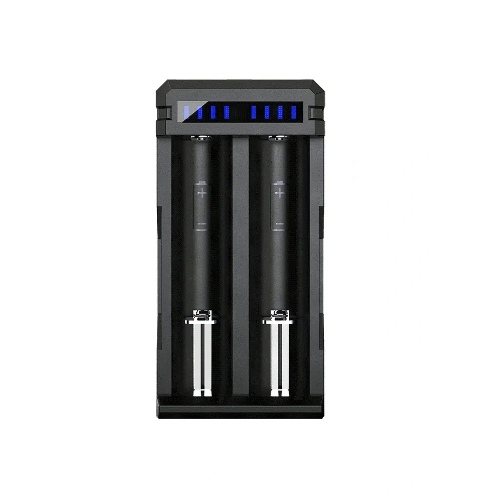 Akulaadija 18650x2 4A XTAR SC2.webp