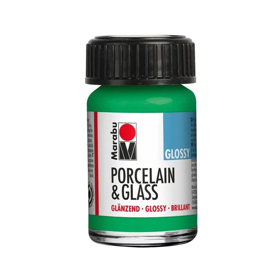 Portselani-ja klaasivärv Marabu 15ml roheline.webp