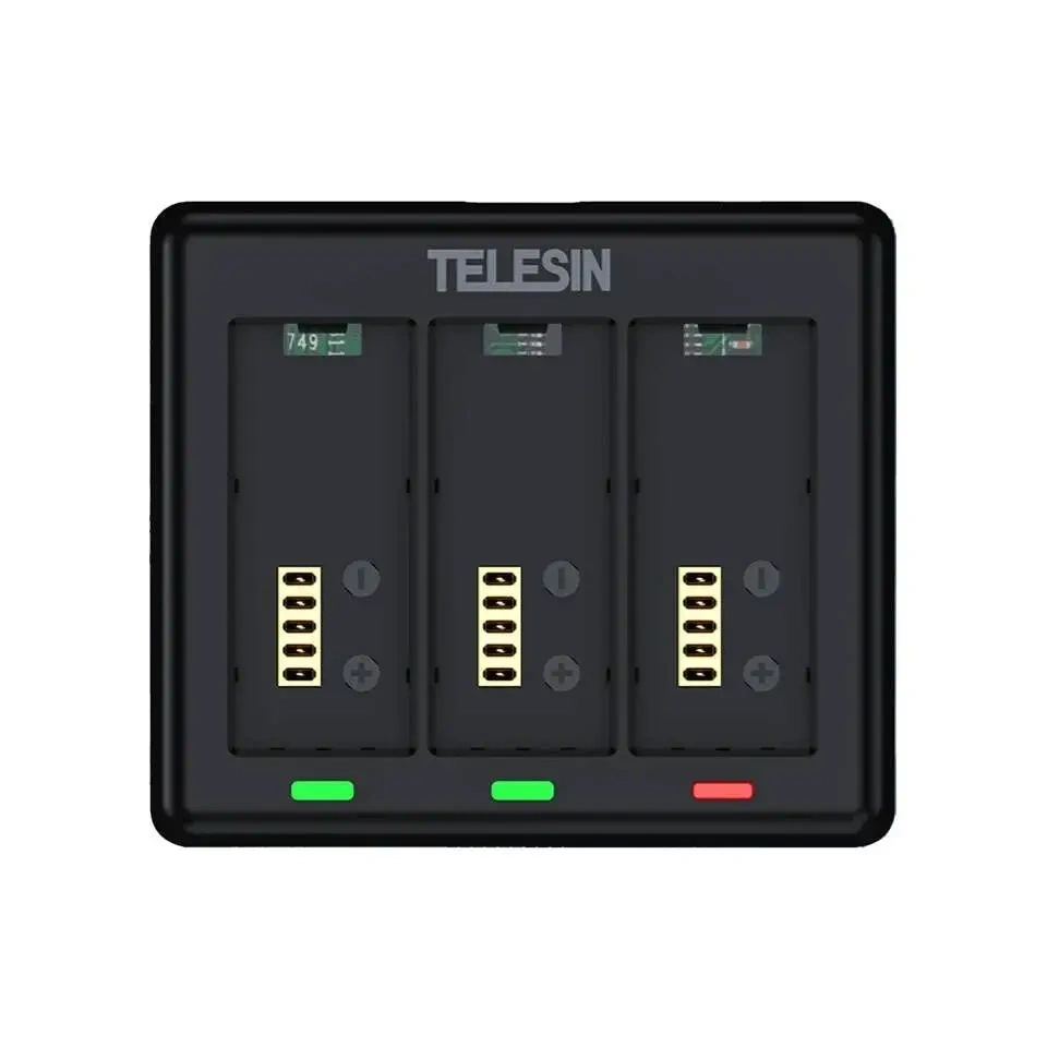Telesin 3-aku laadija GoPro HERO 13 jaoks.webp