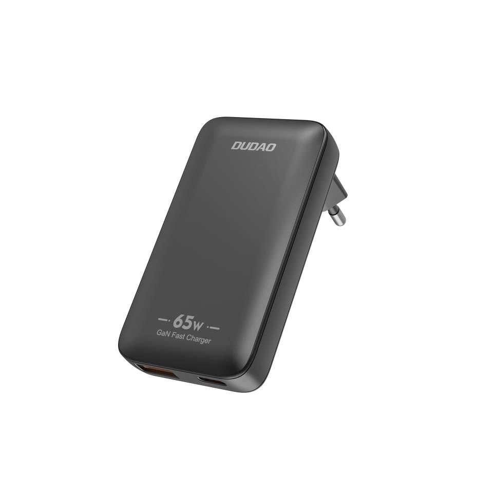 Toalaadija USB-A USB-C GaN 65W Dudao.jpg
