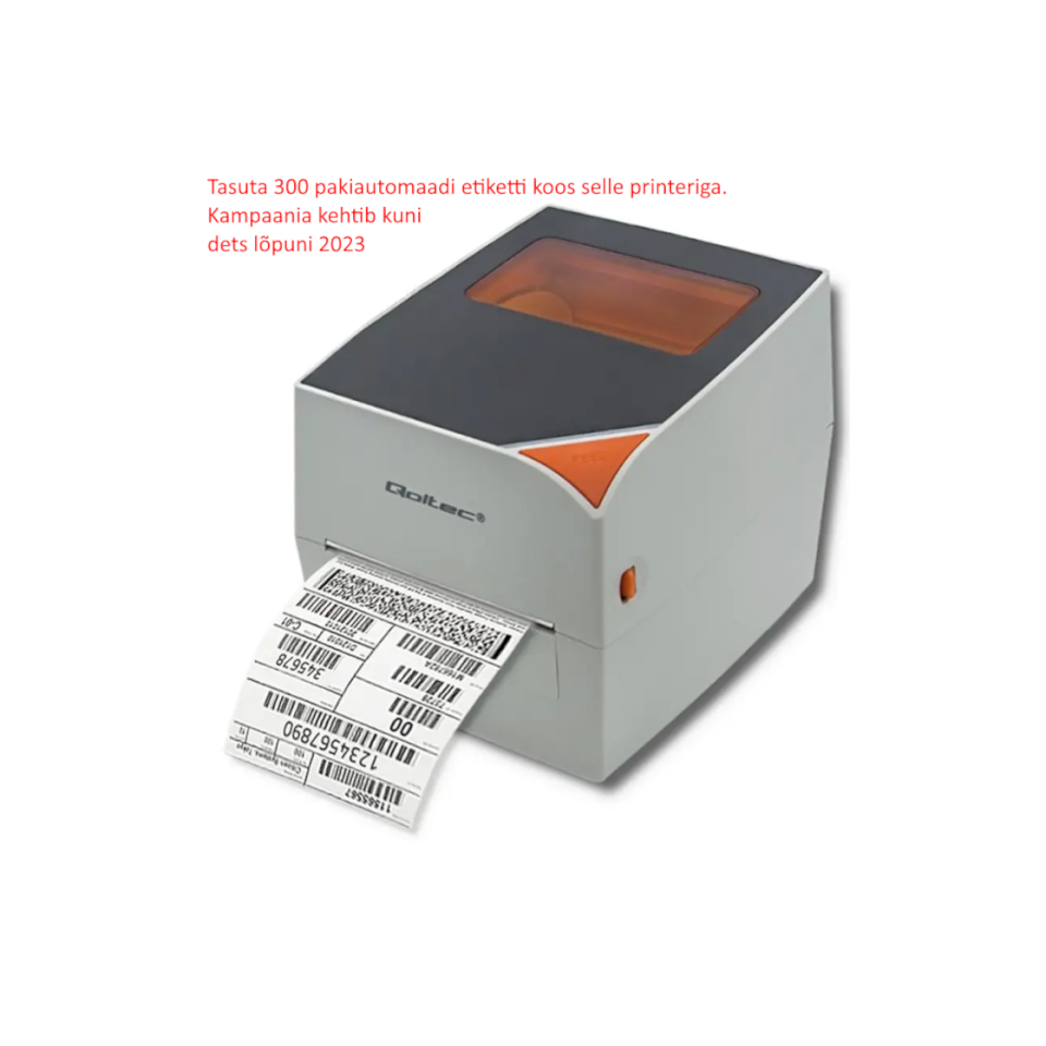 Etiketiprinter siltitide trükkimises Qoltec.png