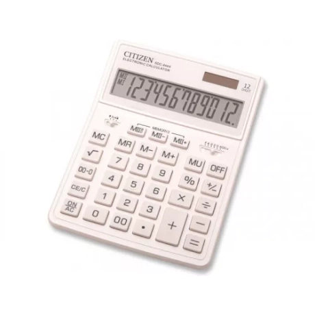 Kalkulaator Citizen SDC-444S lauale valge.webp