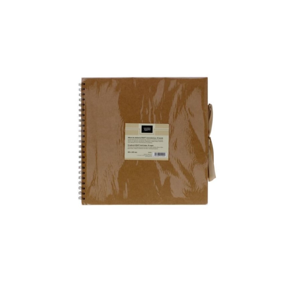 Fotoalbum 305x305mm 35lk Kraft pruun.jpg