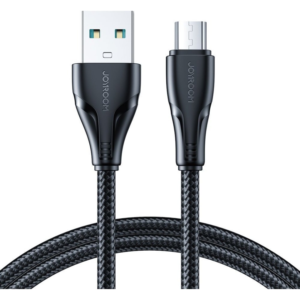 Kaabel microUSB 2m-põimitud, Joyroom.jpg