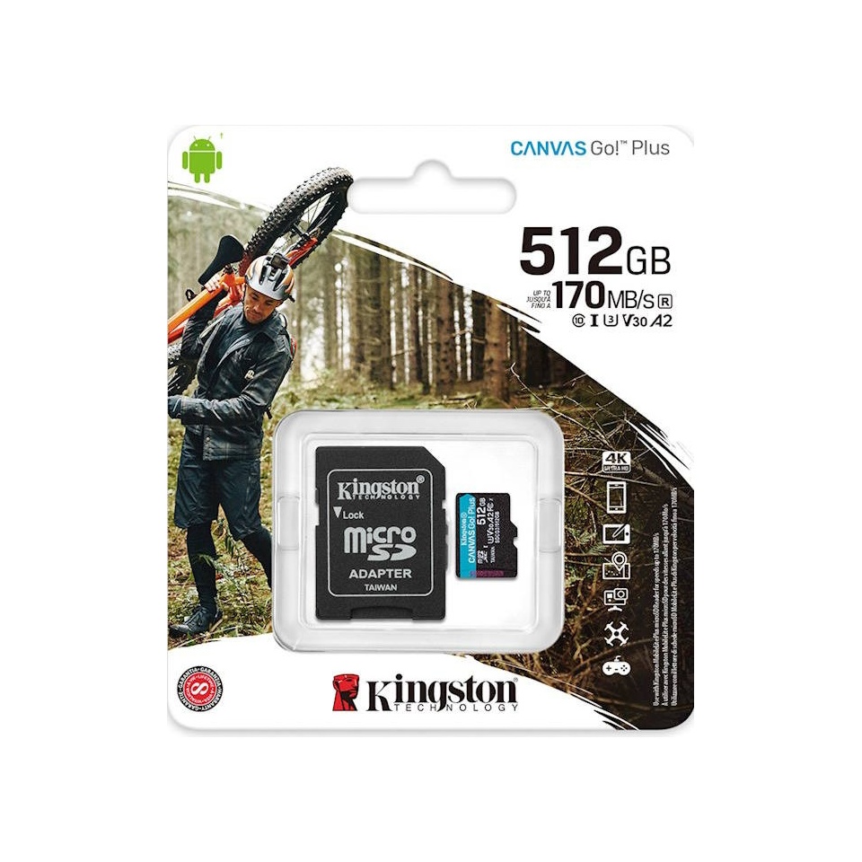 Mälukaart 512GB MicroSD Kingston Go 4KU3.jpg