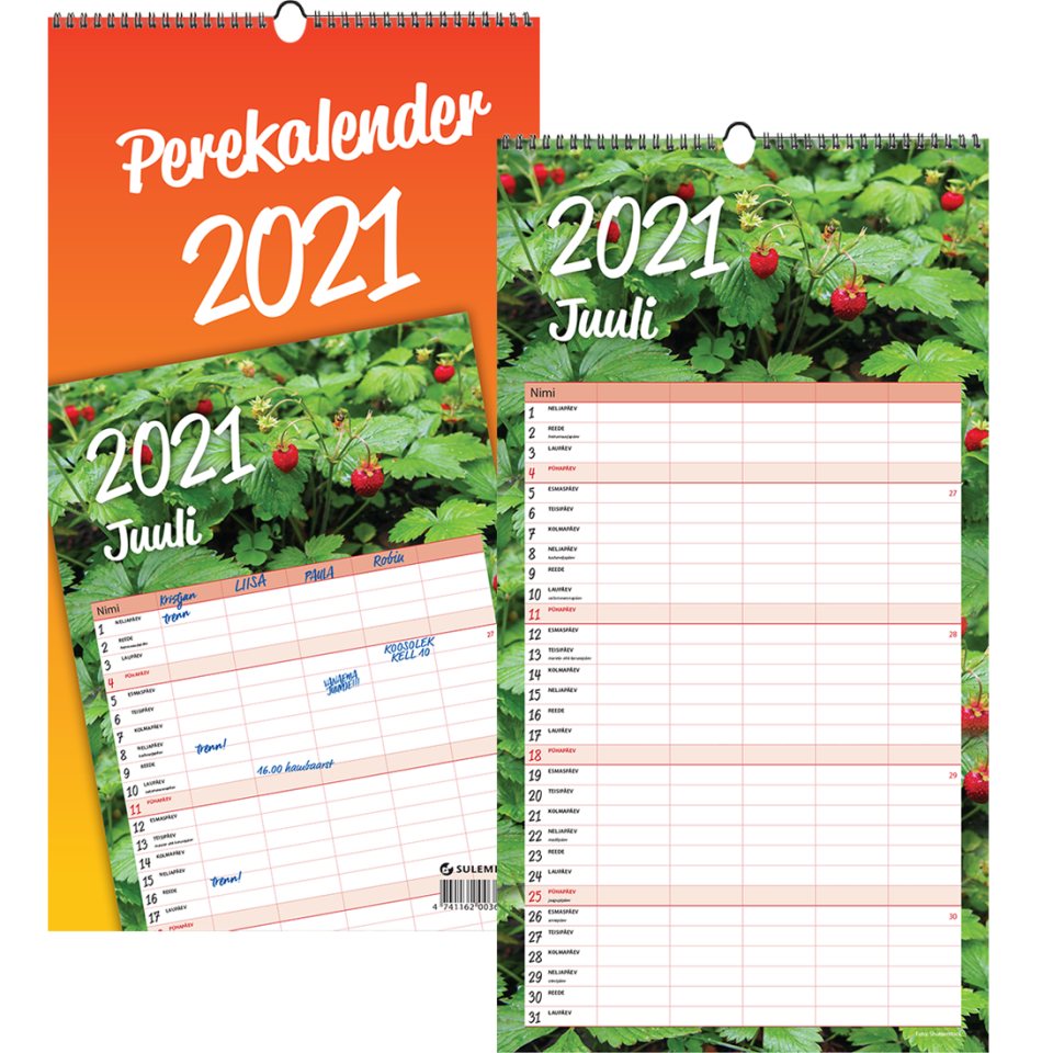 Seinakalender Perekalender 225x420