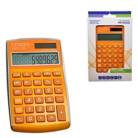 Kalkulaator Citizen CPC-112 oranþ