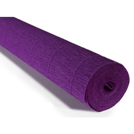Krepp-paber 50cmx2,5m 180g Violet-Purple