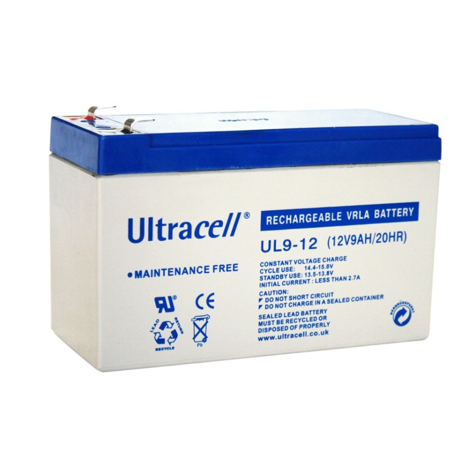 Aku 12V 9Ah Ultracell UPS-ile