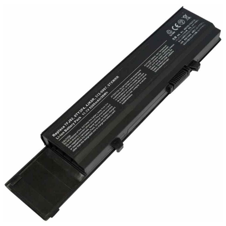 Aku Dell Vostro 3300 5200mAh 6-cell