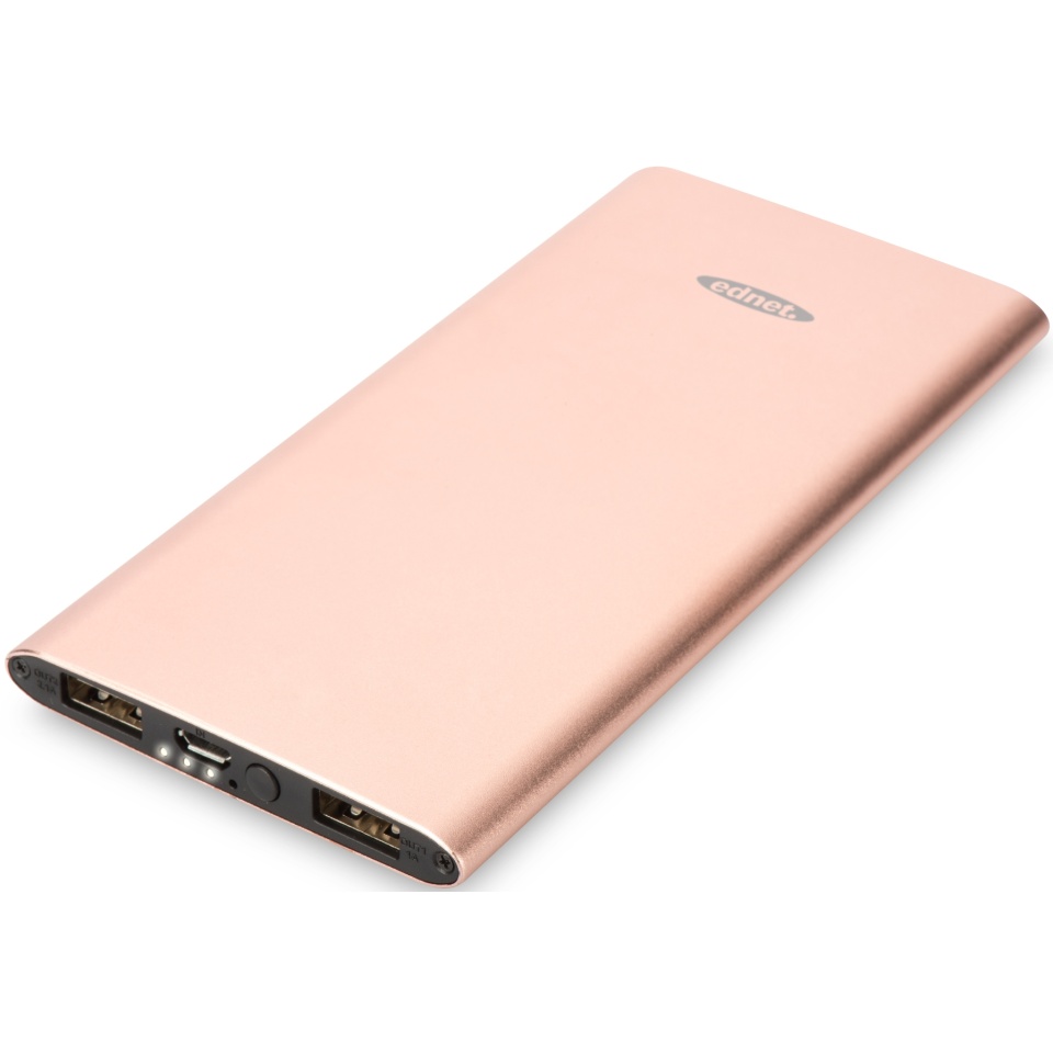 Akupank 5000mAh Ednet SlimLine rose gold