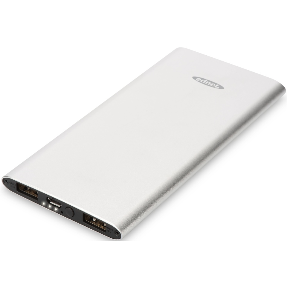 Akupank 5000mAh Ednet SlimLine silver