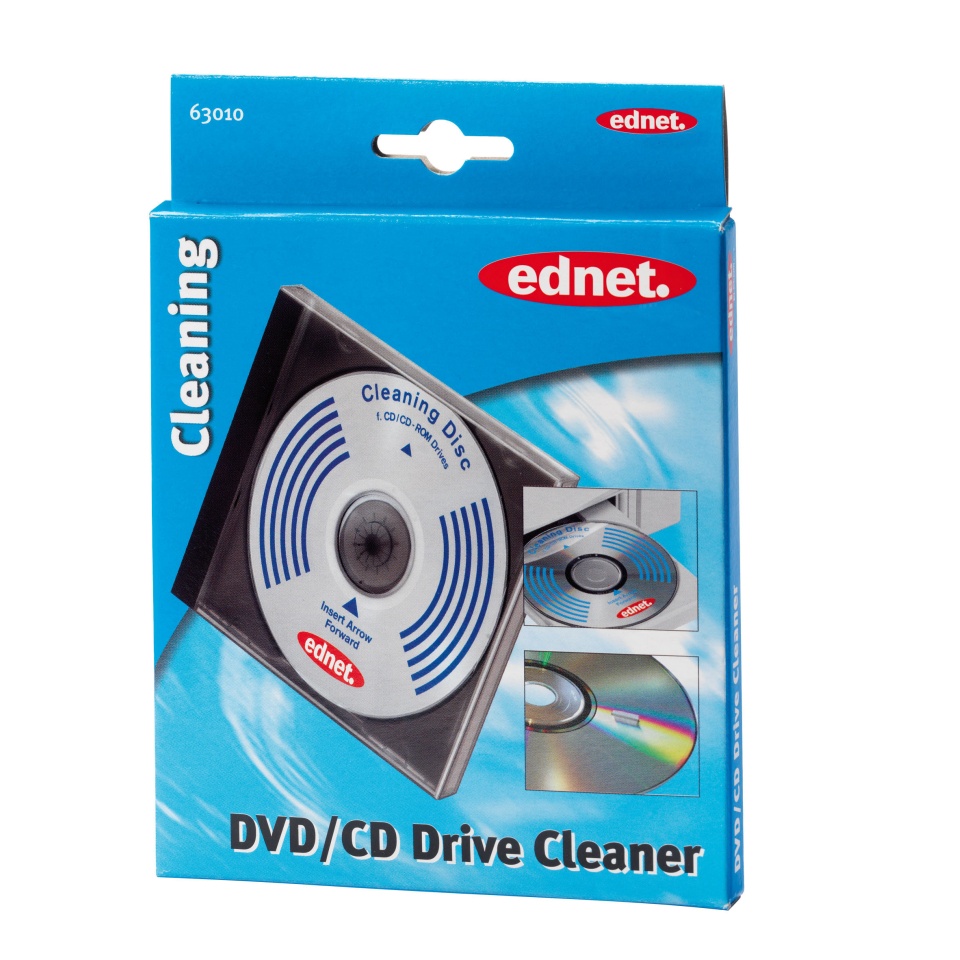 CD/DVD seadme puhastusplaat Ednet