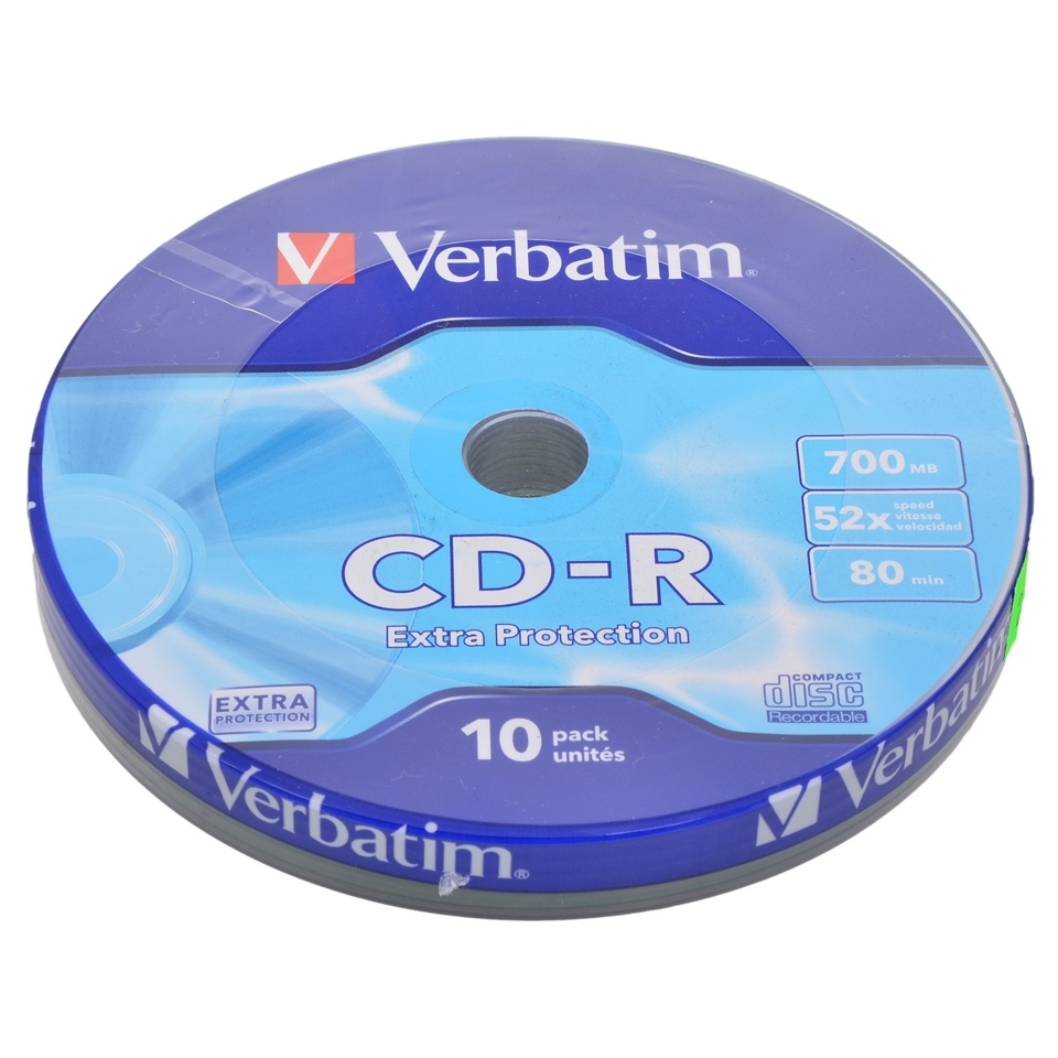 CD-R 10 pack Verbatim Extraprotection