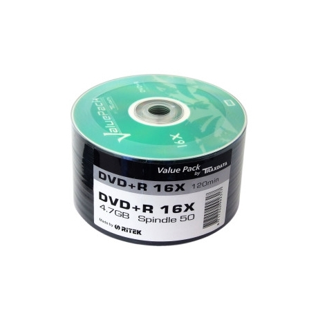 DVD+R 50 pack Traxdata/Ritek
