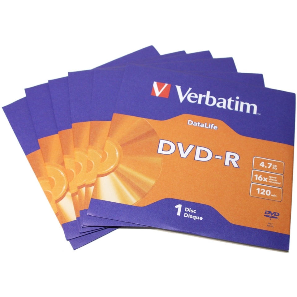 DVD-R Verbatim  DataLife ümbrikus 1 tk