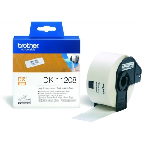 Etikett Brother DK-11208 38*90mm 400tk