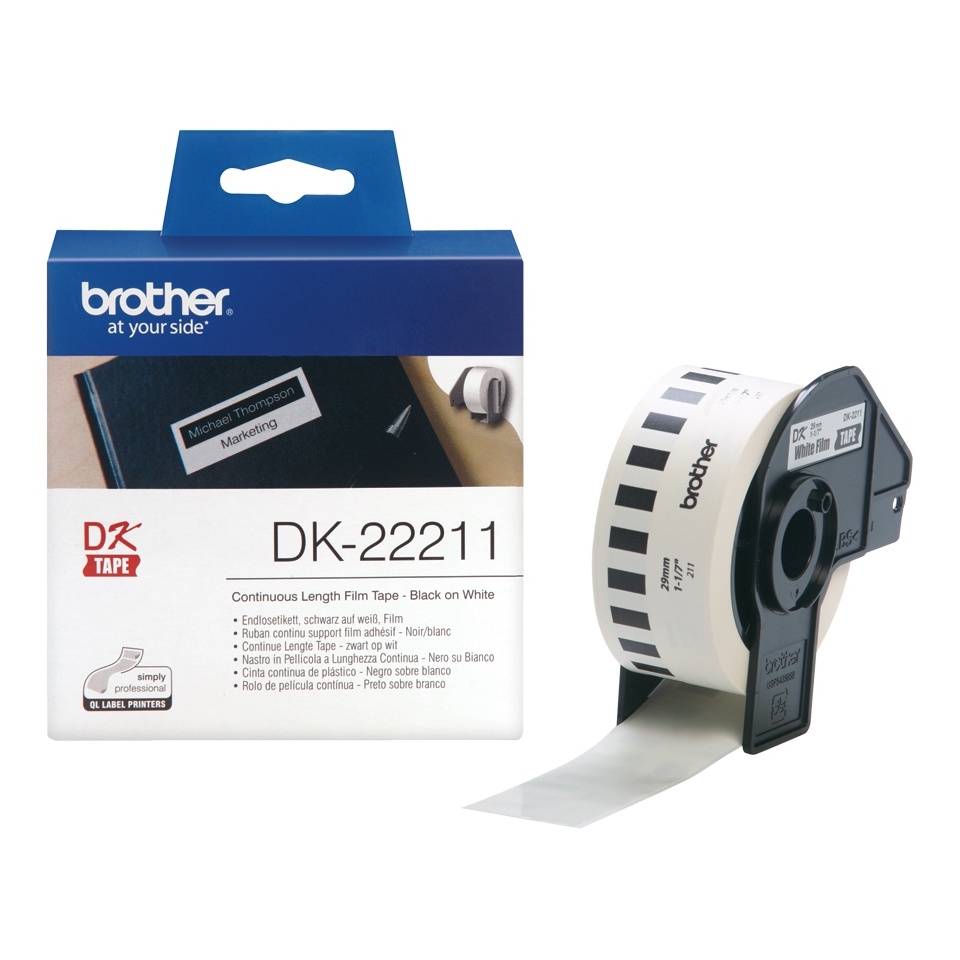 Etikett Brother DK-22211 29mmx15,2m 1tk