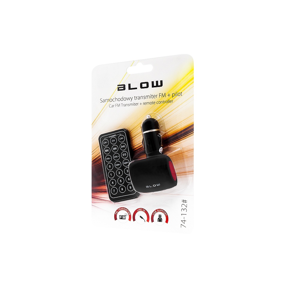 FM transmitter autosse  Blow Pro Red