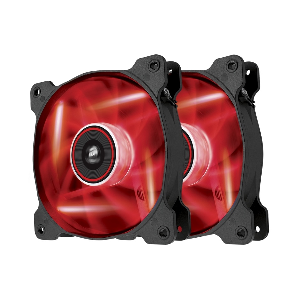 Jahuti 120mm Corsair AF120 Red 2tk