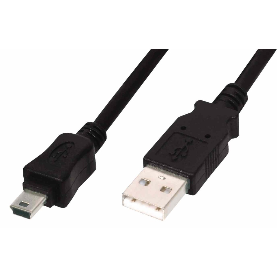 Kaabel USB A miniUSB 1m