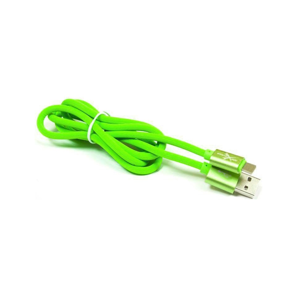 Kaabel USB-C Silicon green