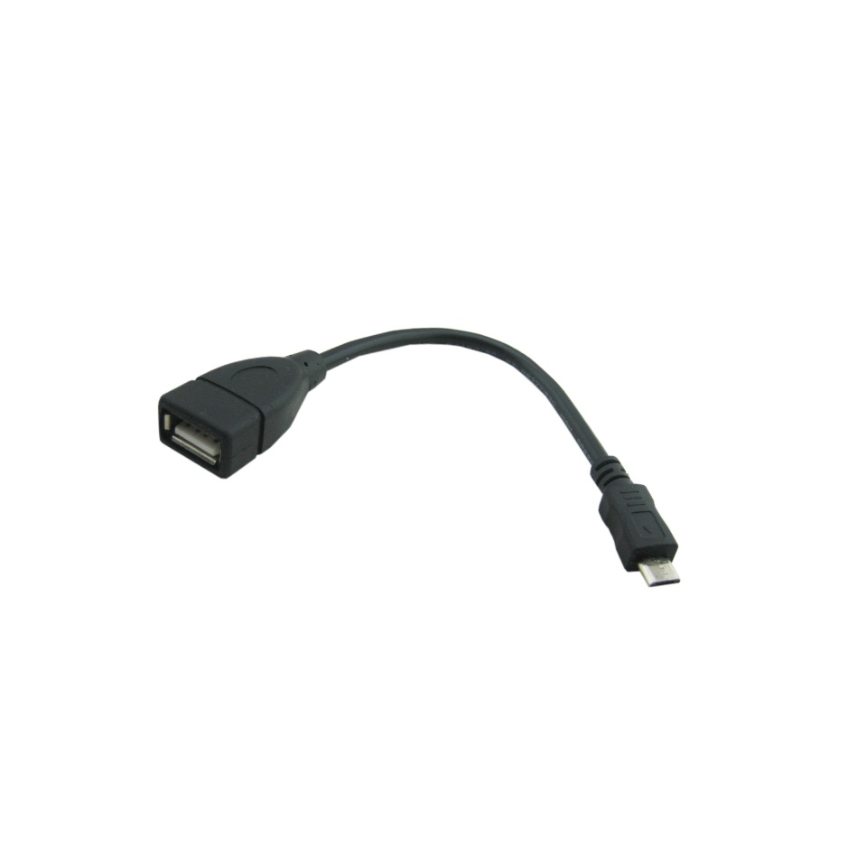 Kaabel microUSB-USB 0,2m OTG