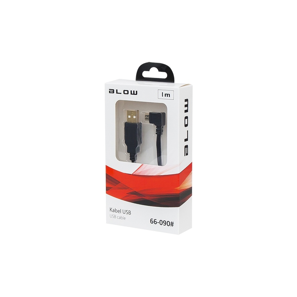 Kaabel microUSB-USB Braided Strong 90