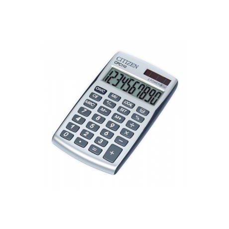 Kalkulaator Citizen CPC-110 tasku*