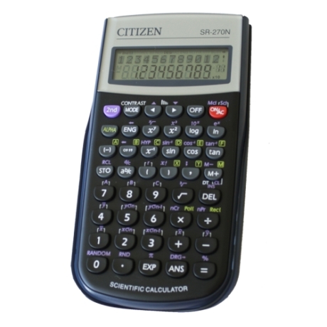 Kalkulaator Citizen kooli SR-270N