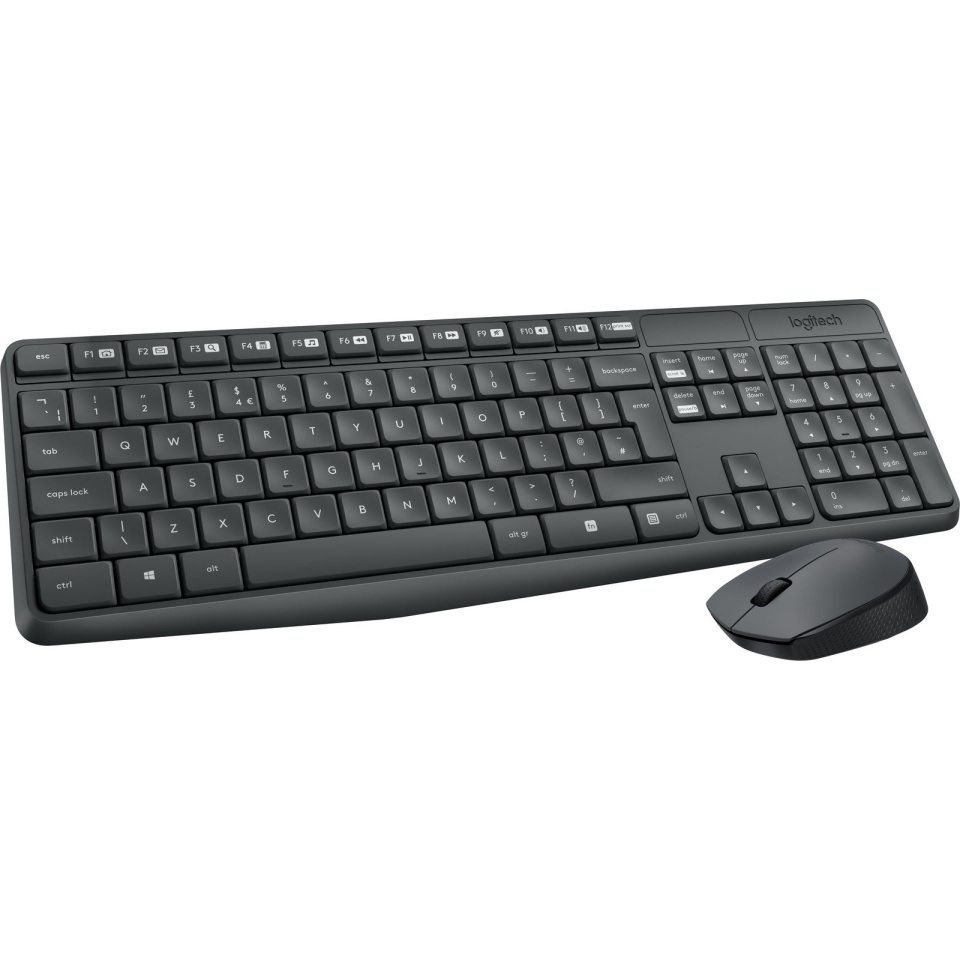 Klaviatuur+hiir Logitech MK235 SWE wirel