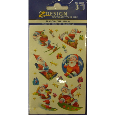 Kleeppildid Z-Design Jõuluvanad*