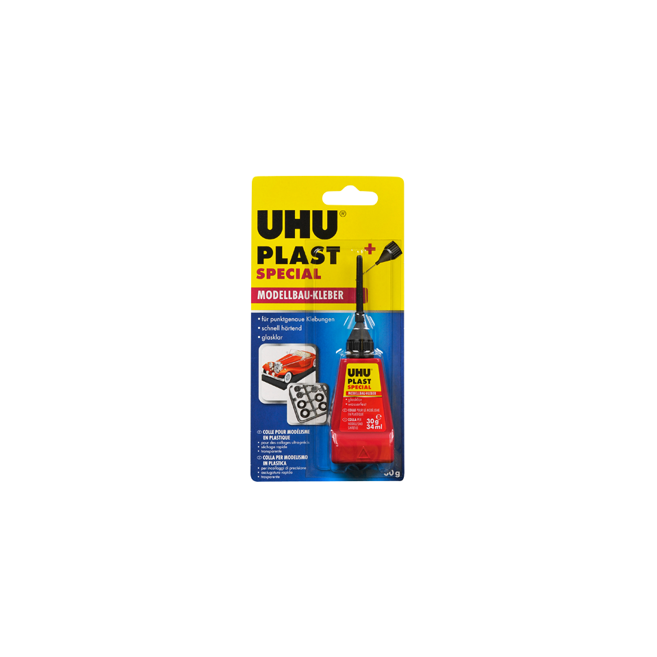 Liim UHU Plast spezial mudelile 30ml