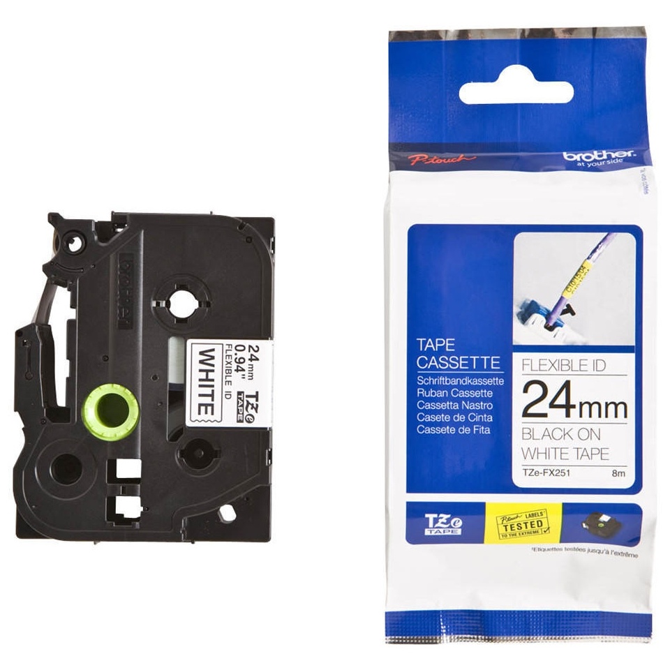 Lint Brother TZE-FX251 must valgel 24mm