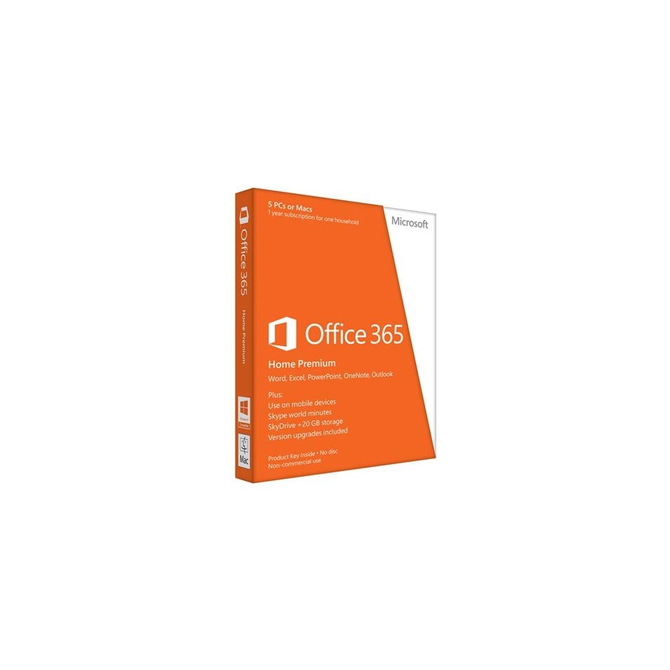 MS Office 365 Home Premium est 5PC/1a oe