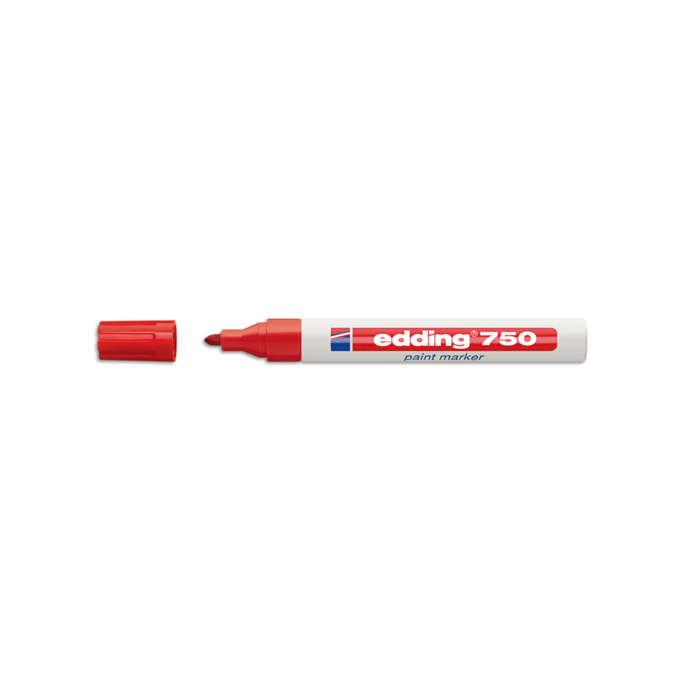 Marker Edding paint veek. 2-4mm punane