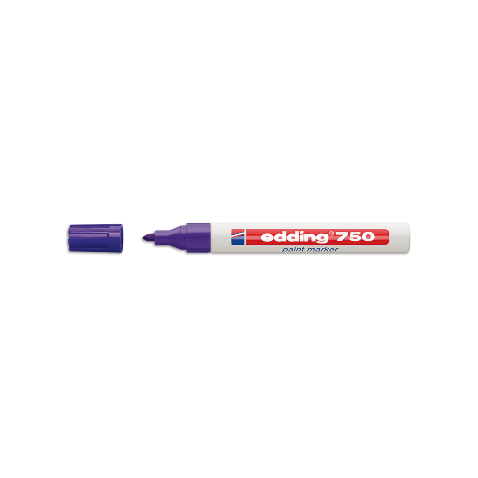 Marker Edding paint veek. 2-4mm lilla