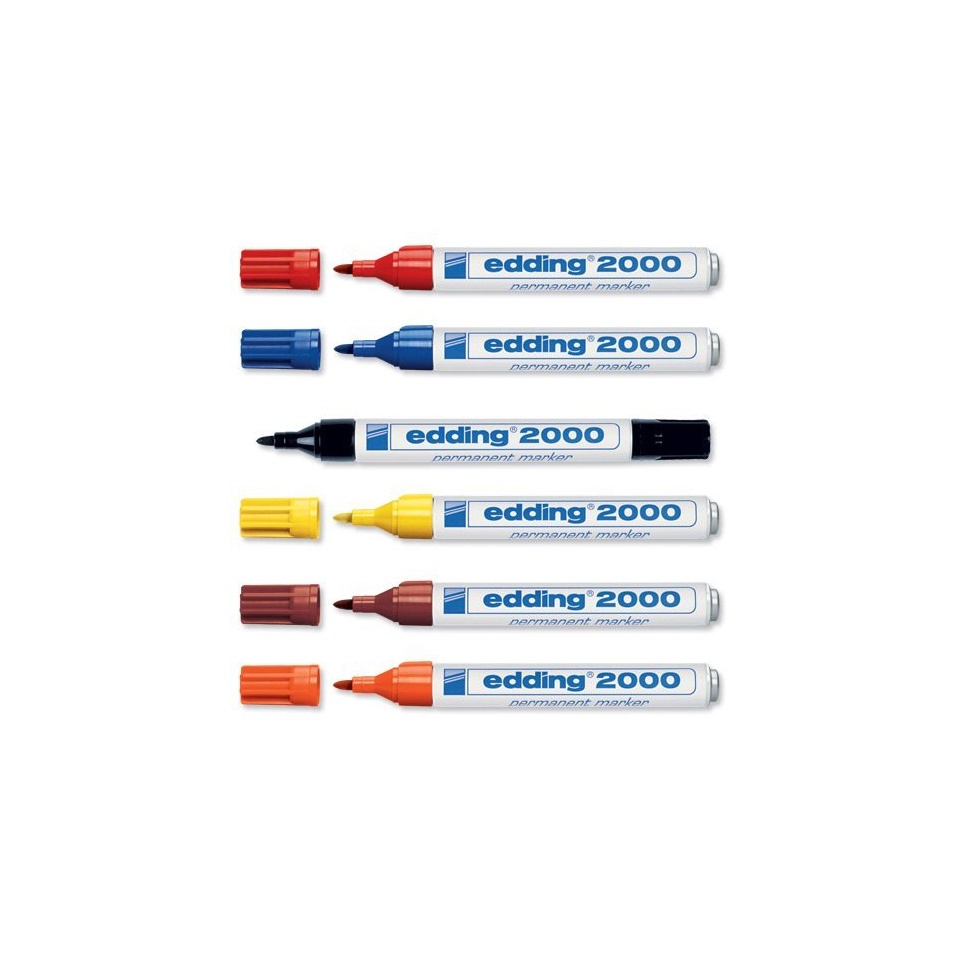 Marker Edding permanent 1,5-3mm oranþ*