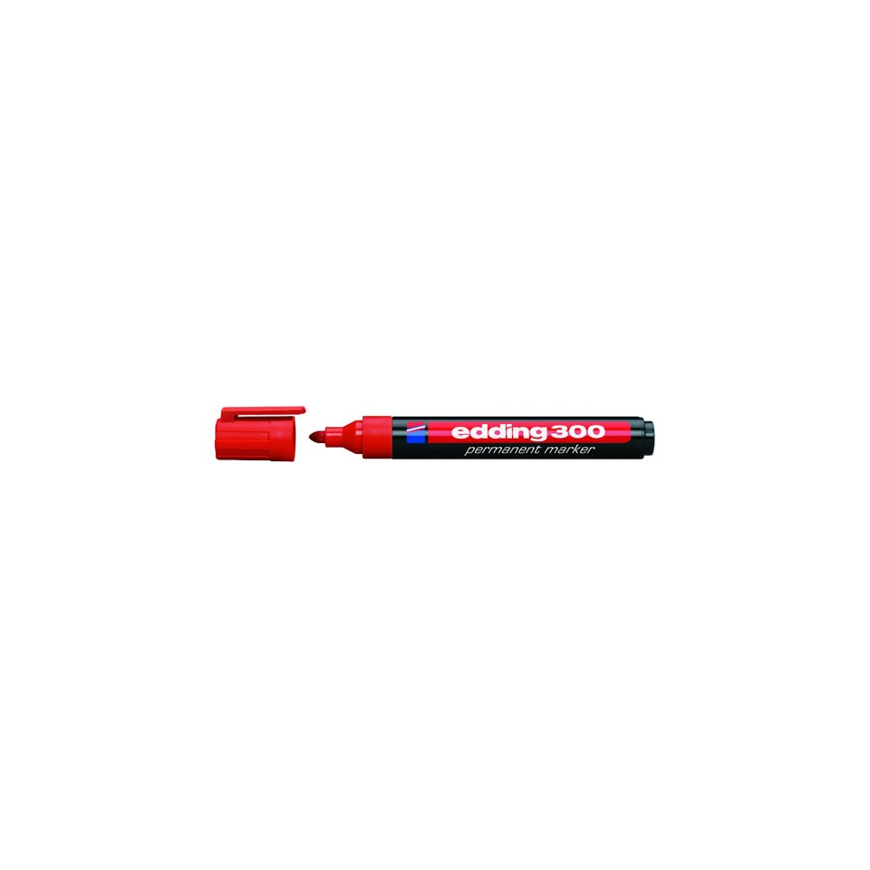 Marker Edding permanent 1,5-3mm punane