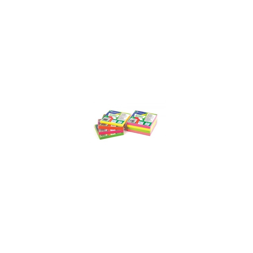 Märkmepaber Forpus 75x75mm 80L oranþ