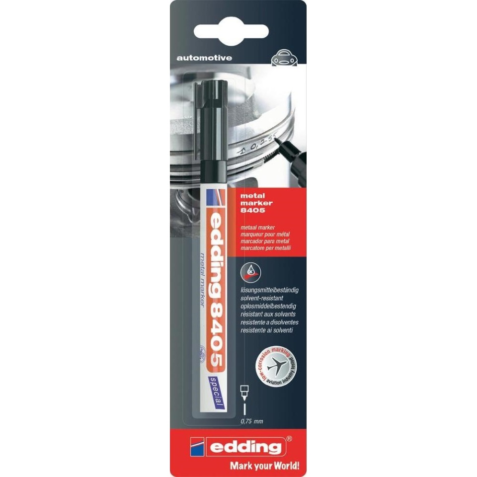 Metallimarker Edding 1-2 mm BL must