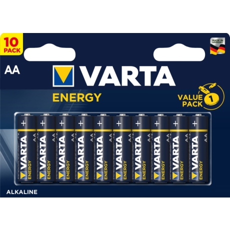 Patarei  AA LR6 Varta Energy 10tk