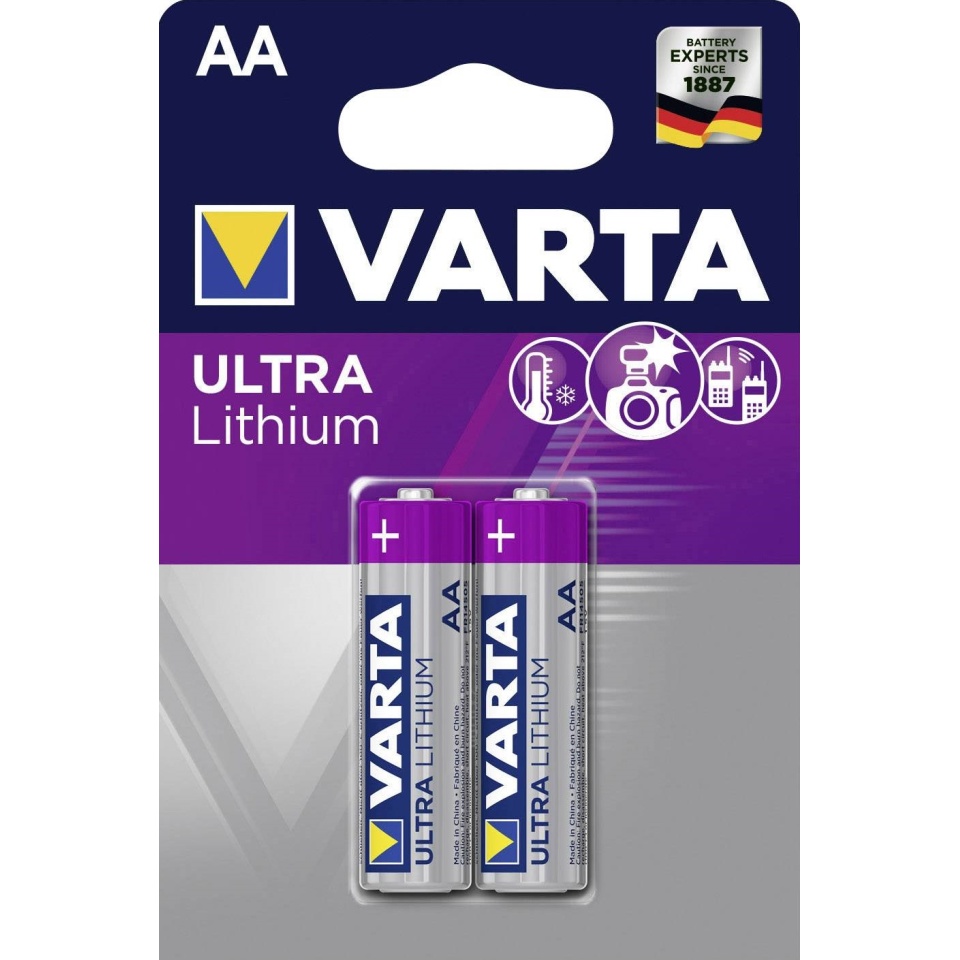 Patarei AA Varta Pro Ultra Lithium 2tk