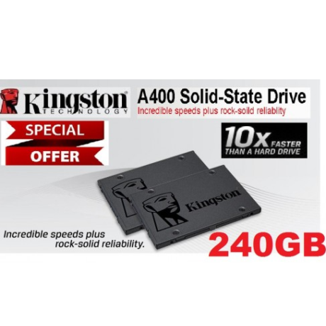 SSD 240GB Kingston SSD A400 2,5"