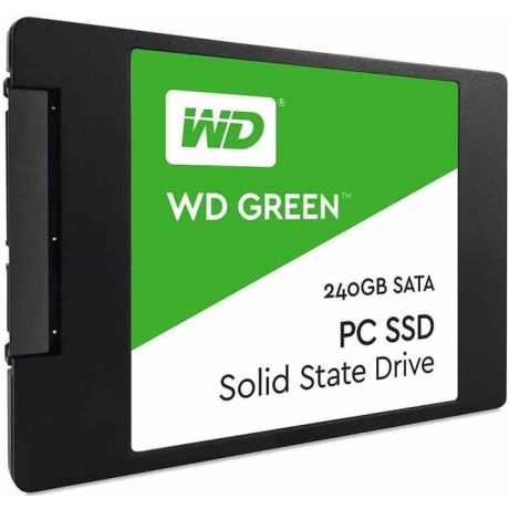 SSD 240GB WD Green 2,5" 465MBs/540MBs